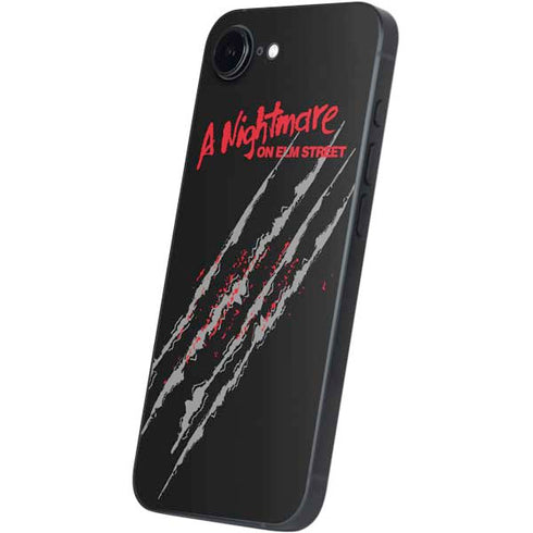 Nightmare on Elm Street Freddy Krueger Slash iPhone 16e Skin